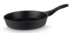 Lines Granit 28 cm Titanyum Döküm Tava