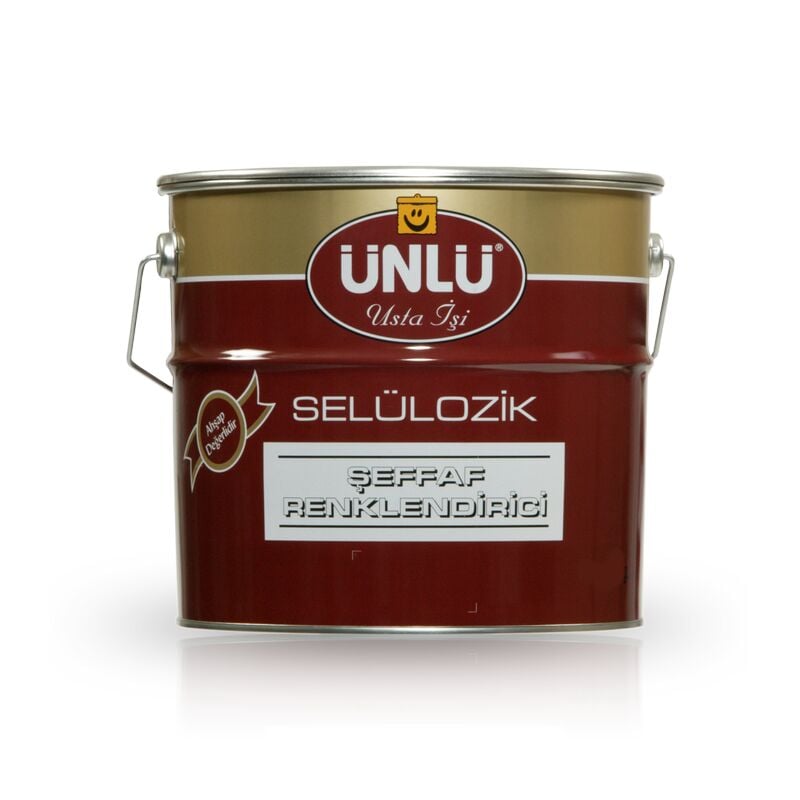Ünlü Selülozik Şeffaf Ahşap Renklendirici 2.5 Litre
