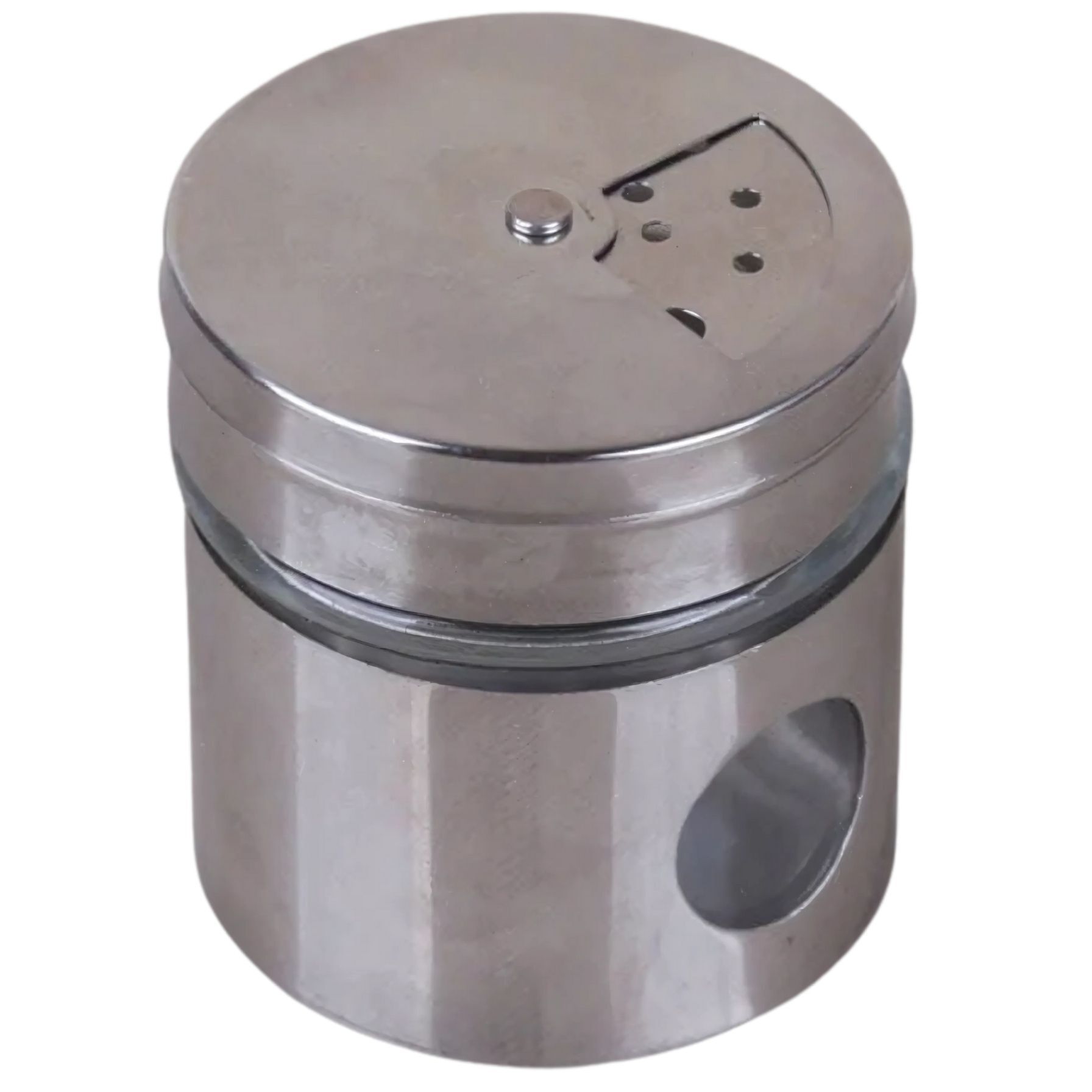 Fame Kitchen Cam Hazneli Metal Tuzluk & Biberlik 1 Adet