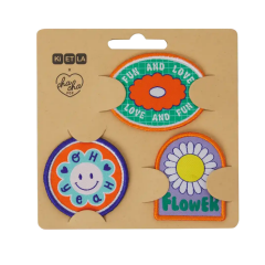 Kietla Cırt Cırtlı Patch Seti Flower