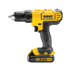 Dewalt DCD771S2-TR 18V 1.5Ah 13Mm Li-Ion Çift Bataryalı Profesyonel Darbesiz Matkap/Vidalama