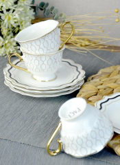 Paçi Valeria Porselen 6 lı Kahve Fincanı