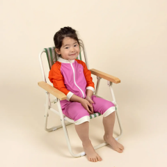 Kietla Bebekler için UV Korumalı Şortlu Mayo Pink Red Pembe - 6-12 Ay