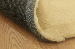 Giz Home Osa Rabbit Post Carpet 110X110 Krem