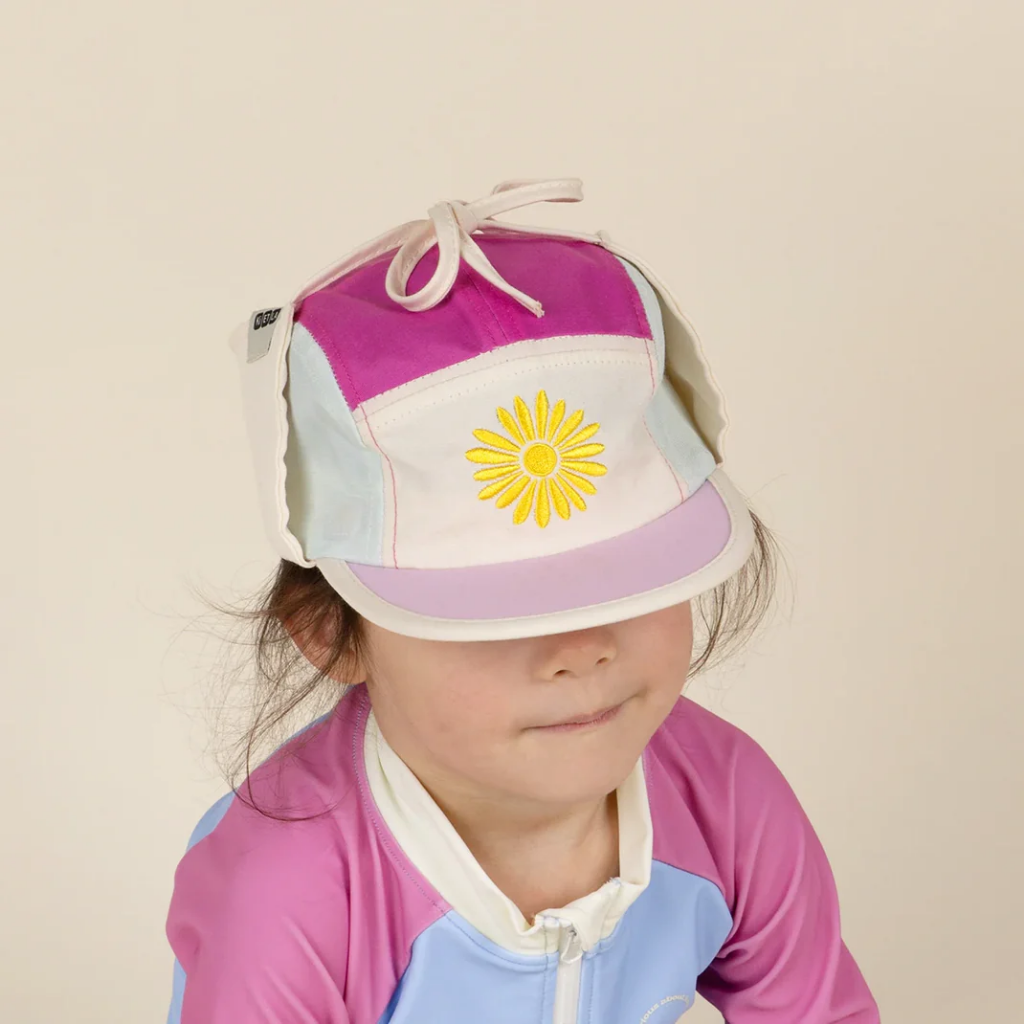 Kietla Fun Fleur UV Korumalı Camper Siperlikli Şapka Çok Renkli - 1-2 Yaş