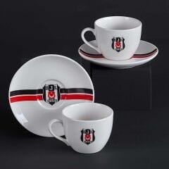 Neva Beşiktaş Çizgili 2’li Çay Fincan Takımı