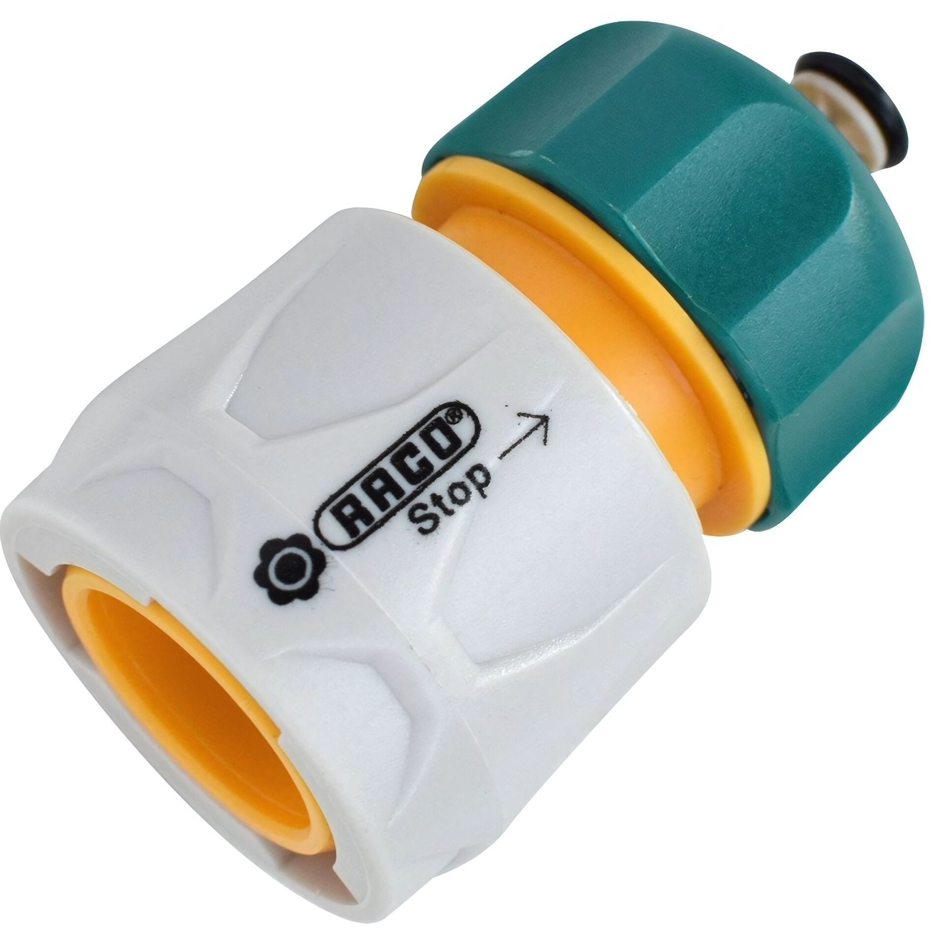 Raco Expert Hortum Bağlantı Adaptörü Stoplu 1/2'' 55205