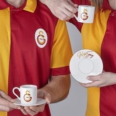 Neva Galatasaray Klasik Logo 2’li Kahve Fincan Takımış