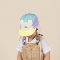 Kietla Fun Lion UV Korumalı Camper Siperlikli Şapka Çok Renkli - 1-2 Yaş