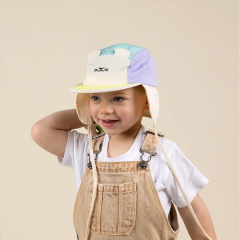 Kietla Fun Lion UV Korumalı Camper Siperlikli Şapka Çok Renkli - 1-2 Yaş
