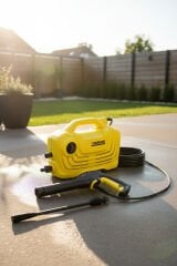 Kärcher K2 Classic Basınçlı Yıkama Makinesi | 110 Bar | 1400W Kompakt Temizlik Gücü