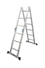 Saraylı Çok Amaçlı Fonksiyel Aluminyum Akrobat Merdiven 4x3 Basamaklı 350 Cm
