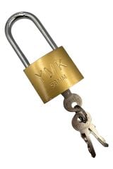 Yuma Kilit Ymk Kancalı Asma Kilit Uzun Sarı 50 Mm