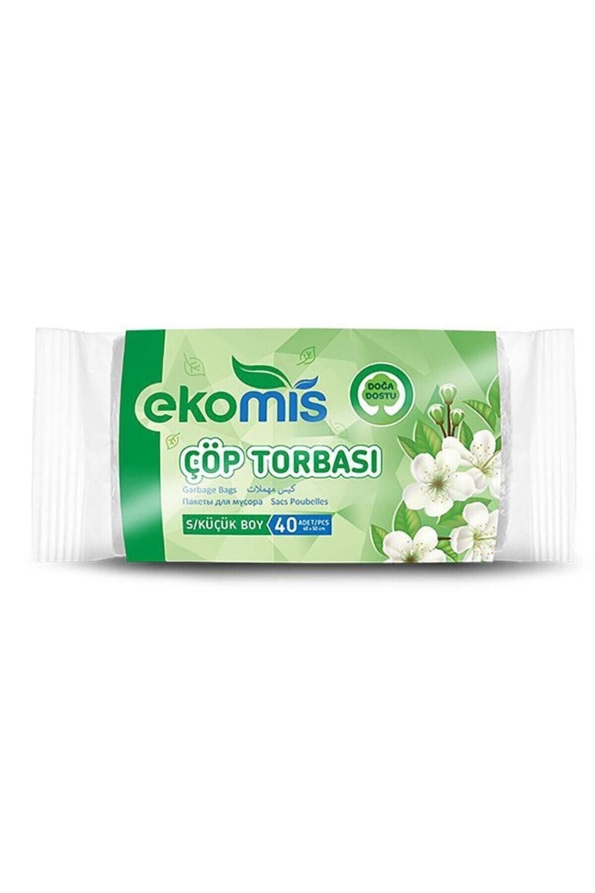 Ekomis 40x50 Cm Küçük Boy 30'lu Çöp Poşeti