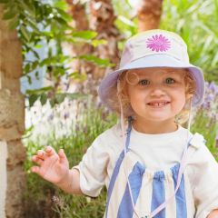 Kietla Fun Fleur UV Korumalı Camper Şapka Çok Renkli - 2-4 Yaş