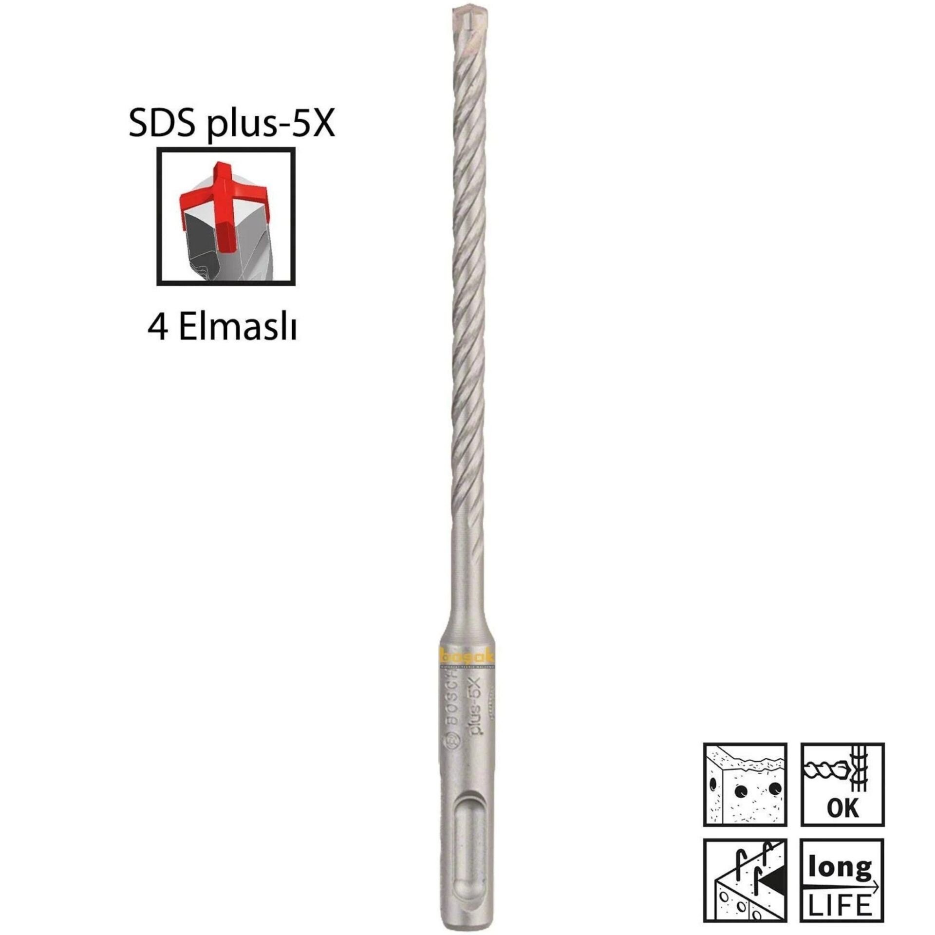Bosch PRO SDS Plus-5X 6x160 mm
