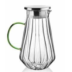 Balsa Metal Kapaklı Cam Sürahi 1500 ML