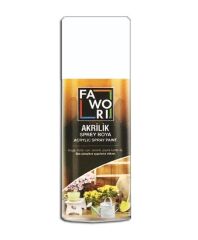 Fawori Akrilik Sprey Boya 400 ml Parlak Beyaz