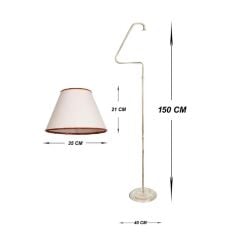 Venon Lambader Üçgen Gold Şapka Krem