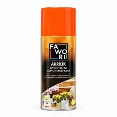 Fawori Akrilik Sprey Boya 400 ml Turuncu