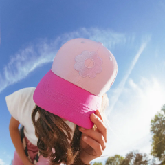 Kietla Iconik UV Korumalı Baseball Şapka Pink Flower Pembe