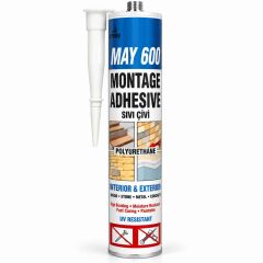 May 600 PU Şeffaf Sıvı Çivi 300 ml