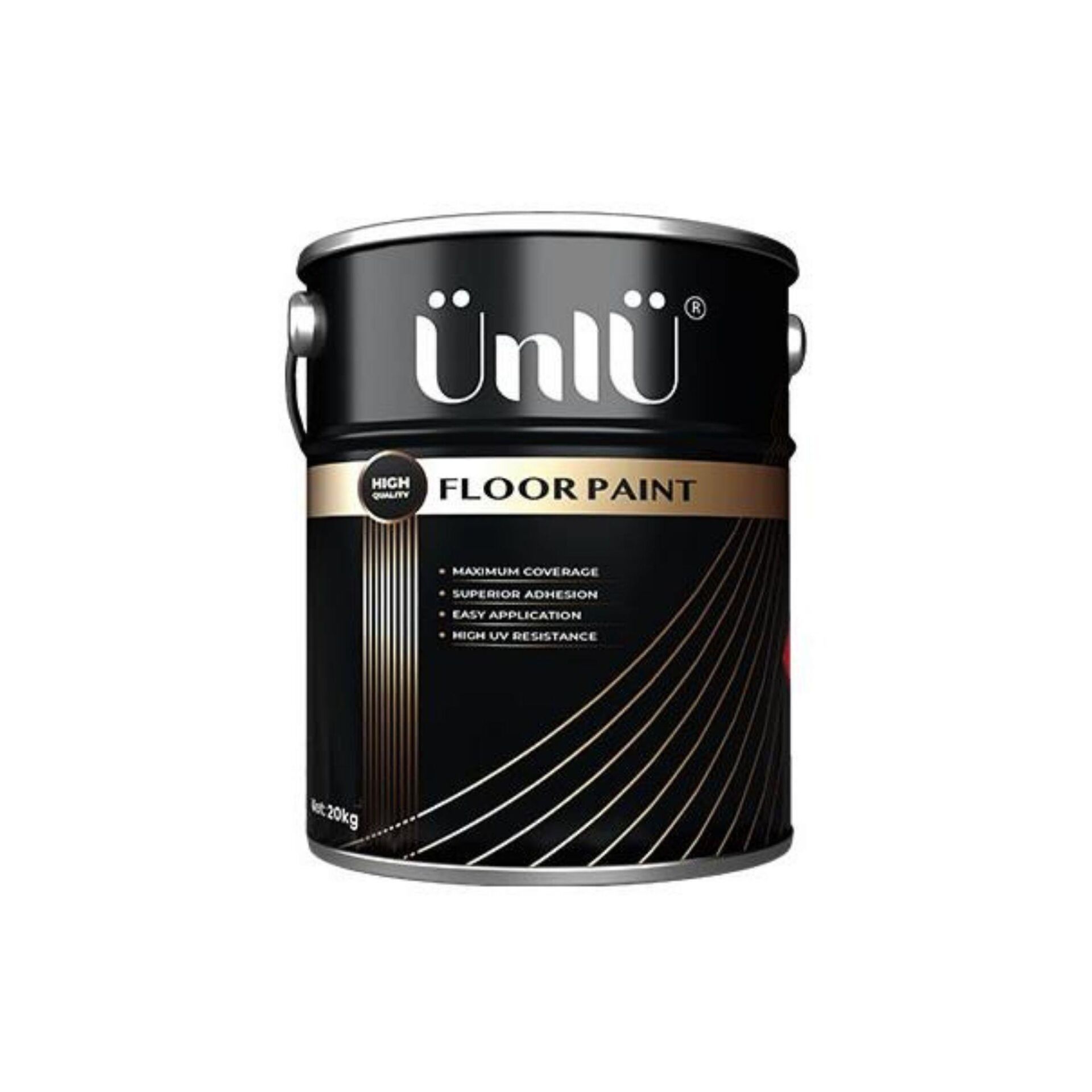 Ünlü Floor Paint Zemin Boyası - Beyaz 20 kg