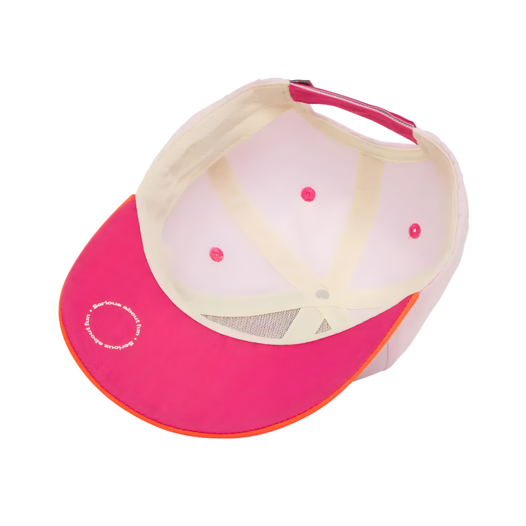 Kietla UV Korumalı Beyzbol Şapkası Pink Pembe - 2-4 Yaş