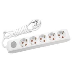 Viko Multilet Grup Priz 5'li 3 Metre Anahtarlı