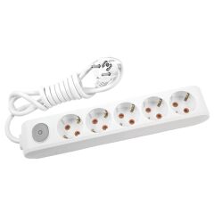 Viko Multilet Grup Priz 5'li 3 Metre Anahtarlı