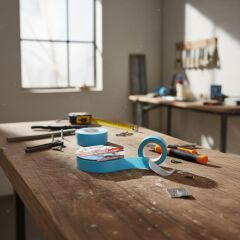 BUMY Çift Taraflı Köpük Montaj Bandı 10MM X10MT Beyaz