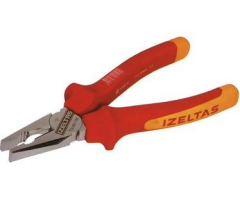 İzeltaş 3020 1000V İzoleli Elektrikçi Kombine Pense 200 mm
