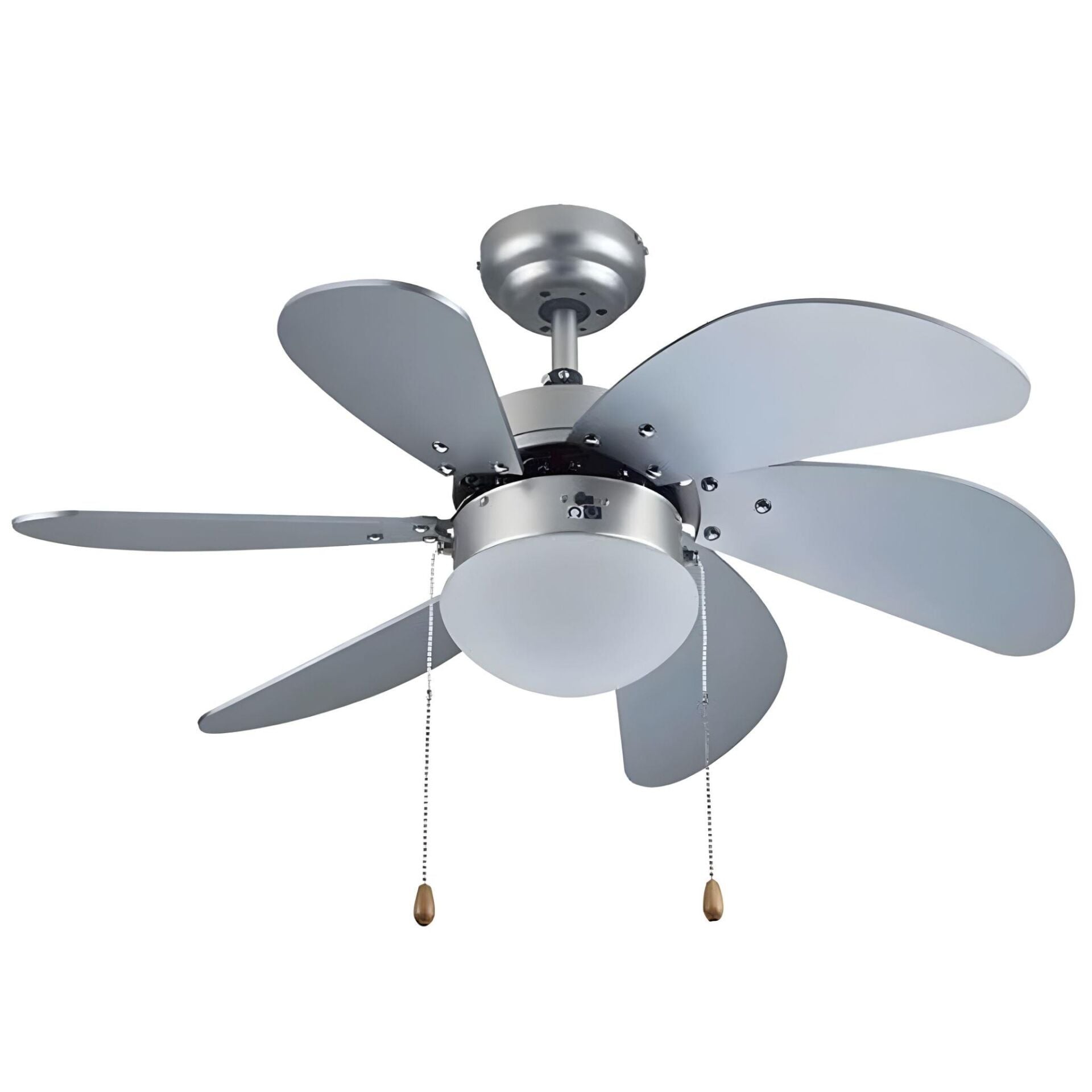 Vanti Global Dekoratif Tavan Avizeli Vantilatör KCF-282 Silver