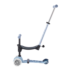 Micro Mini 6 in 1 Deluxe Rock and Go LED Scooter Ocean Slate