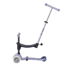 Micro Mini 6 in 1 Deluxe Rock and Go LED Scooter Lavender Mist