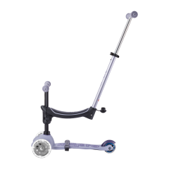 Micro Mini 6 in 1 Deluxe Rock and Go LED Scooter Lavender Mist