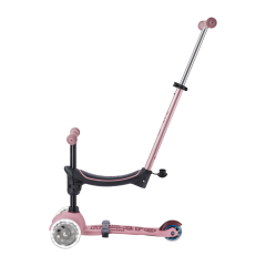 Micro Mini 6 in 1 Deluxe Rock and Go LED Scooter Dusty Rose