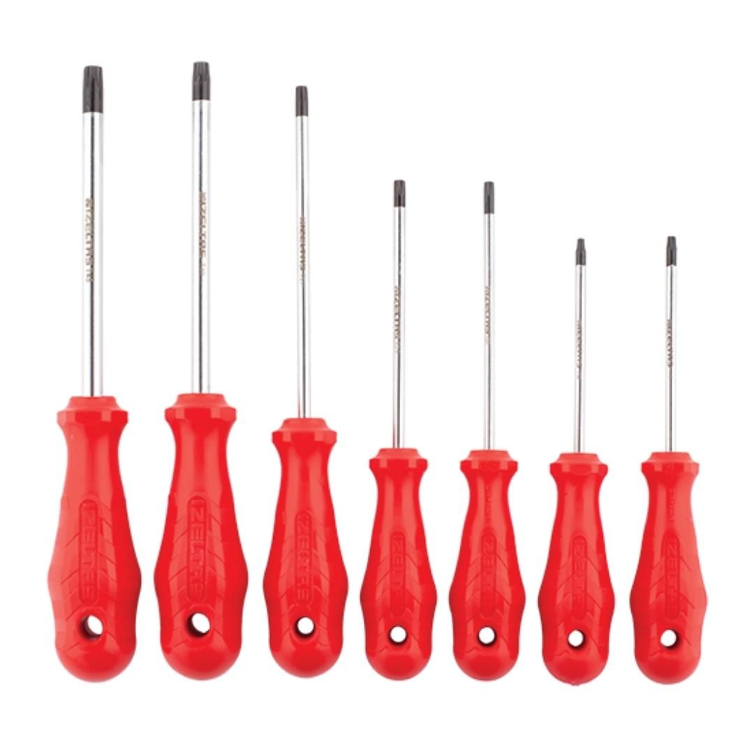 İzeltaş Torx Uçlu Tornavida Takımı 7'Li