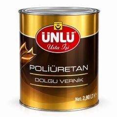 Ünlü Poliüretan Dolgu Vernik 2,90 Litre