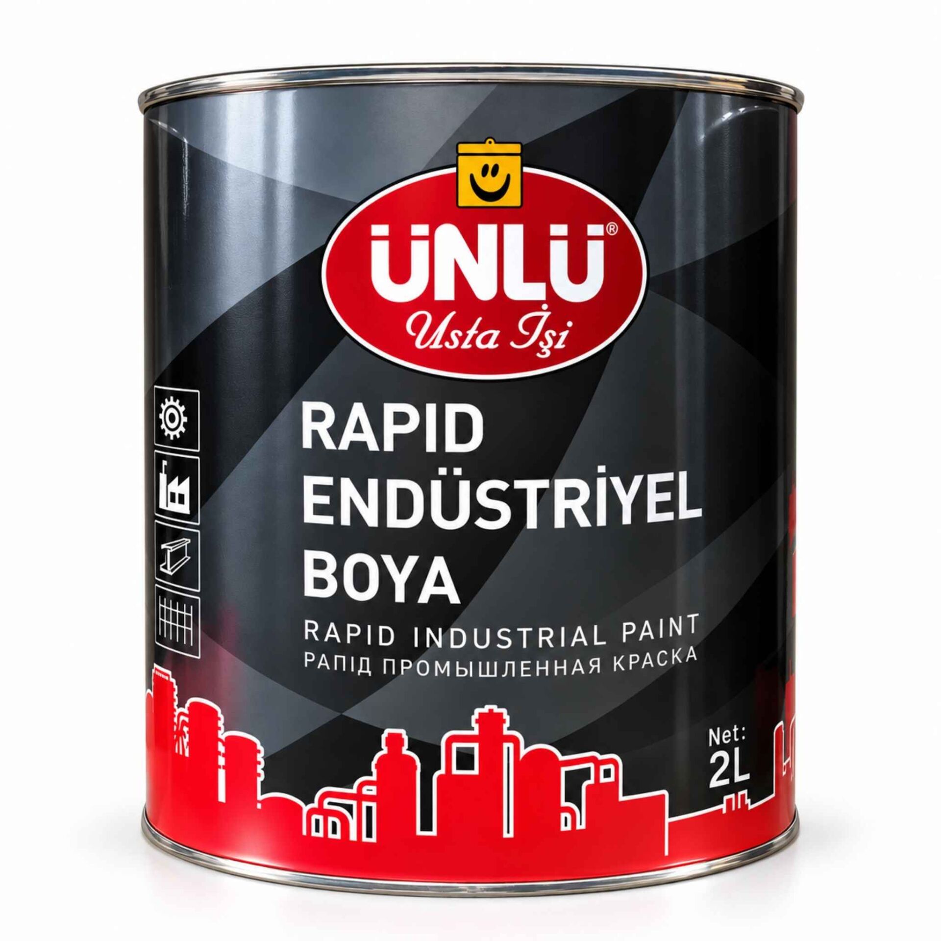 Ünlü Rapid Endüstriyel Boya 2 lt