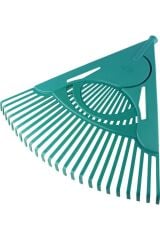 Raco 53726 Ahşap Saplı Plastik Çim ve Yaprak Tırmığı 60 cm