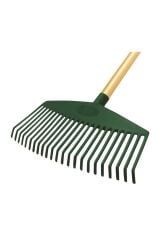 Raco Expert Ahşap Saplı Plastik Çim ve Yaprak Toplama Tırmığı 45 cm 53747