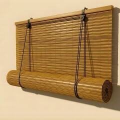 Linadora Bambu Stor Perde Ida