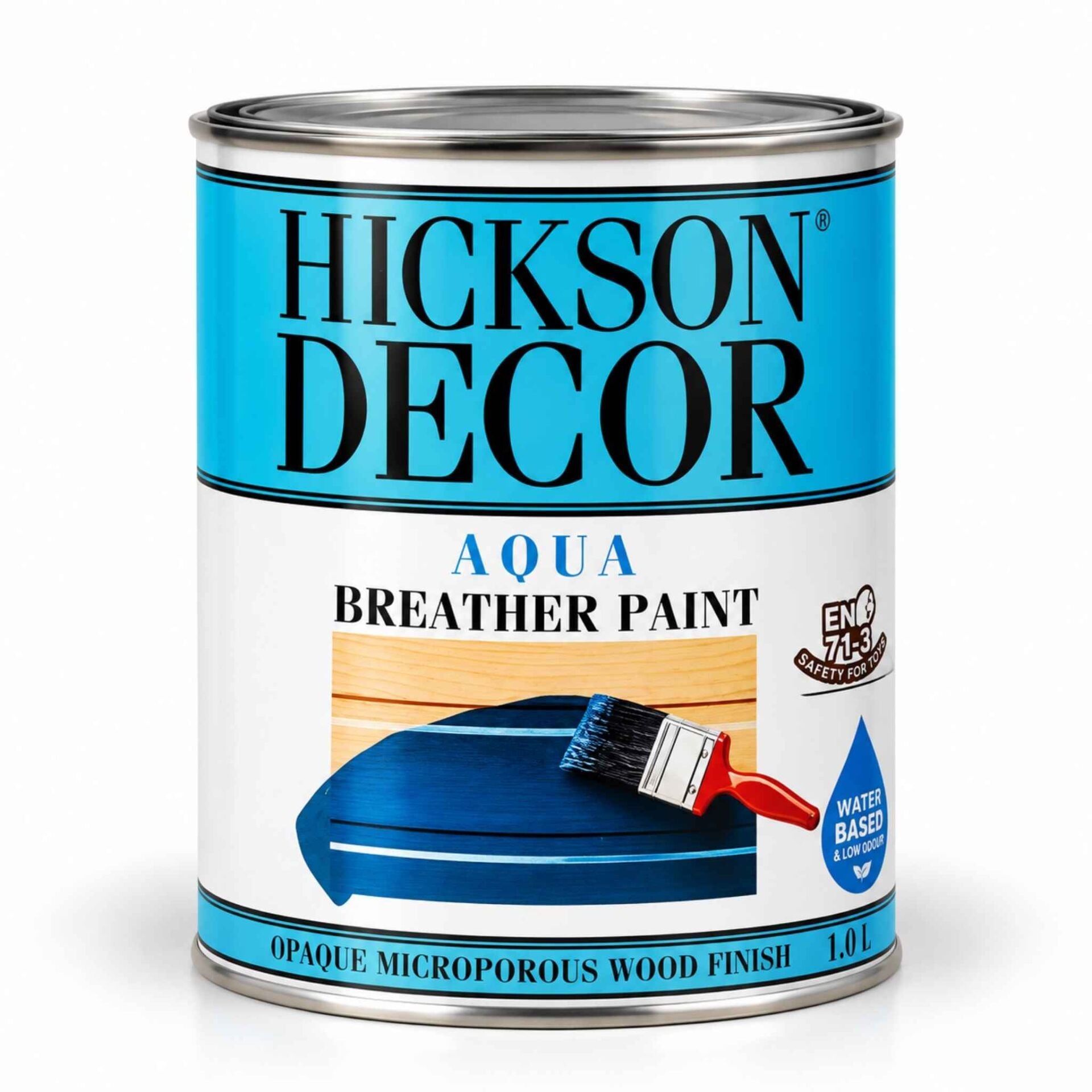 Hickson Decor Aqua Breather Paint Polar White 1 Litre