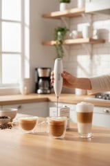 Kiwi Pratik KCW 1112 Kablosuz Süt Kahve Köpürtücü