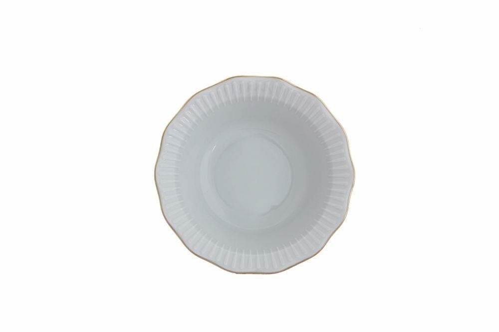 Porland Frilly Beyaz 24 Parça 6 Kişilik Yemek Takımı