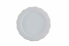 Porland Frilly Beyaz 24 Parça 6 Kişilik Yemek Takımı