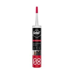 Selsil 08 RTV Yüksek Isı Silikonu 280 ml Kırmızı