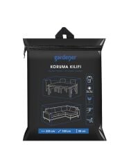 Gardener GRDC Serisi Masa Takımı Koruma Örtüsü / Kılıfı PE 225 x 150 x 90