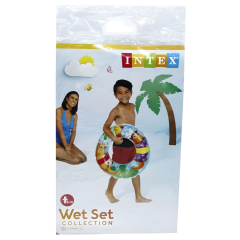 Intex Şeffaf Baskılı Simit 61cm
